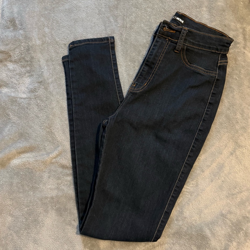 Fashion Nova Dark Wash Skinny Jeans – Size 7